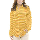 Tecido Patchwork Círculos Coral - Ribes y Casals