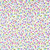 Tecido Patchwork Círculos Coral - Ribes y Casals