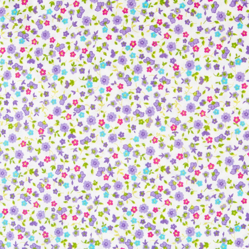 Tecido Patchwork Círculos Coral - Ribes y Casals