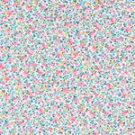 Tecido Patchwork Círculos Coral - Ribes y Casals