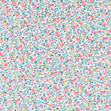 Tecido Patchwork Círculos Coral - Ribes y Casals