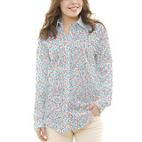 Tecido Patchwork Círculos Coral - Ribes y Casals