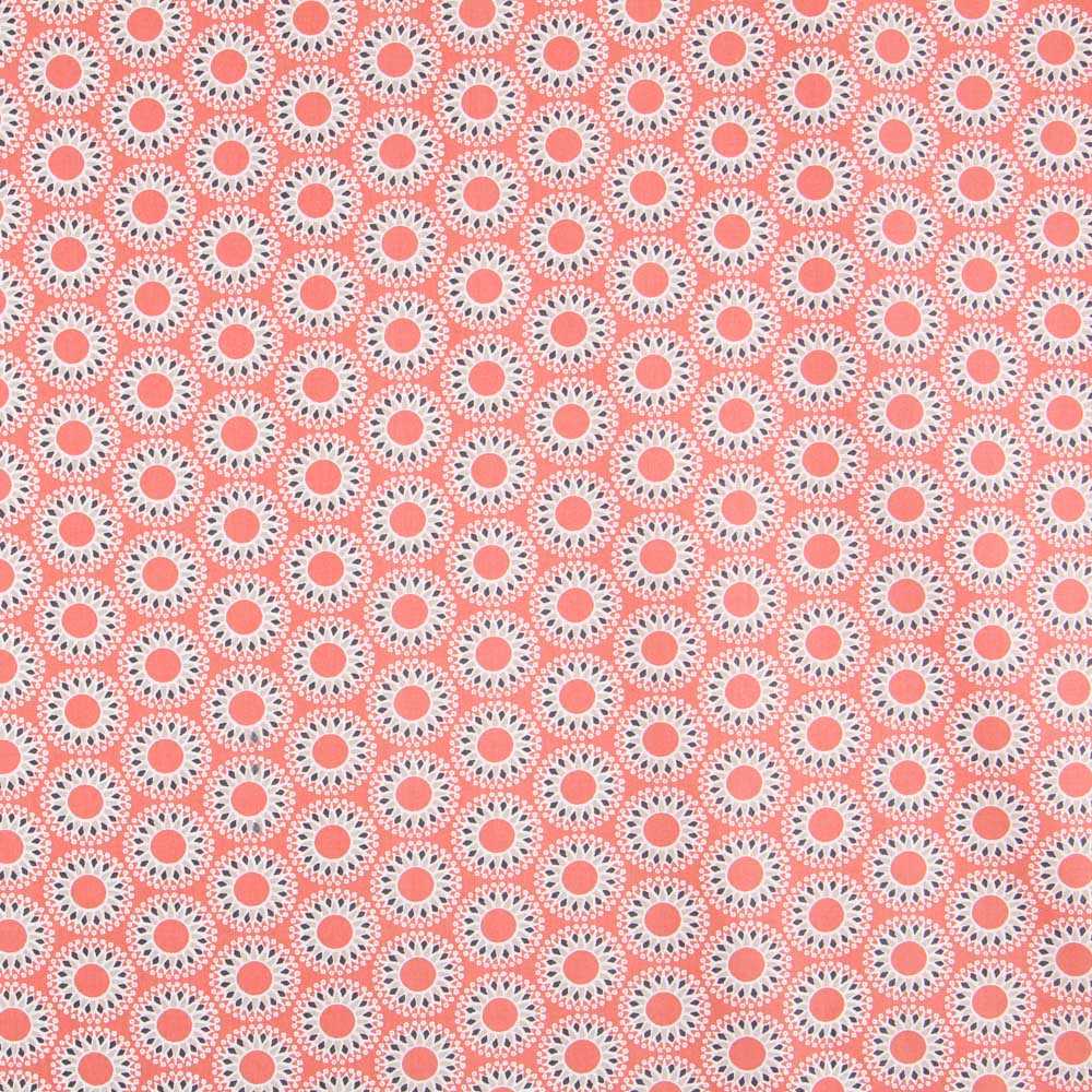 Tecido Patchwork Malawa Naranja - Ribes y Casals