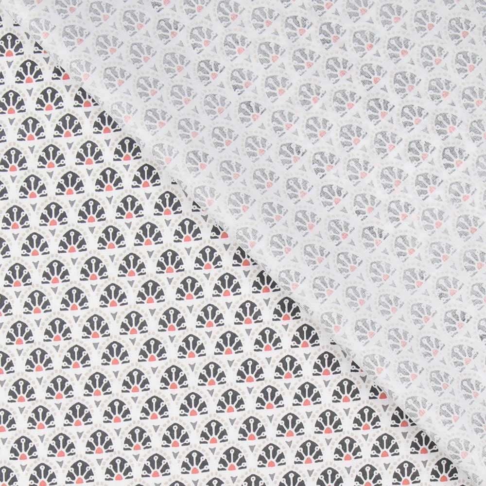 Tecido Patchwork Manco Coral - Ribes y Casals