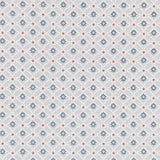 Tecido Patchwork Círculos Coral - Ribes y Casals