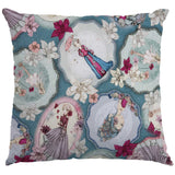 Tecido Patchwork Mirabelle Midnight Garden Azul - Ribes y Casals