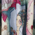 Tecido Patchwork Mirabelle Midnight Garden Azul - Ribes y Casals