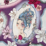 Tecido Patchwork Mirabelle Midnight Garden Lilás - Ribes y Casals
