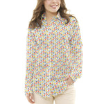 Tecido Patchwork Círculos Coral - Ribes y Casals