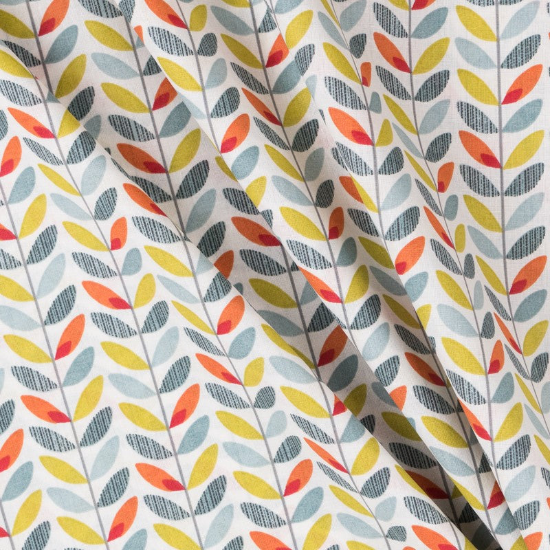 Tecido Patchwork Círculos Coral - Ribes y Casals