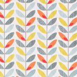 Tecido Patchwork Círculos Coral - Ribes y Casals