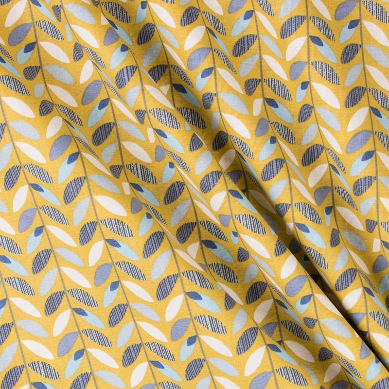 Tecido Patchwork Círculos Coral - Ribes y Casals