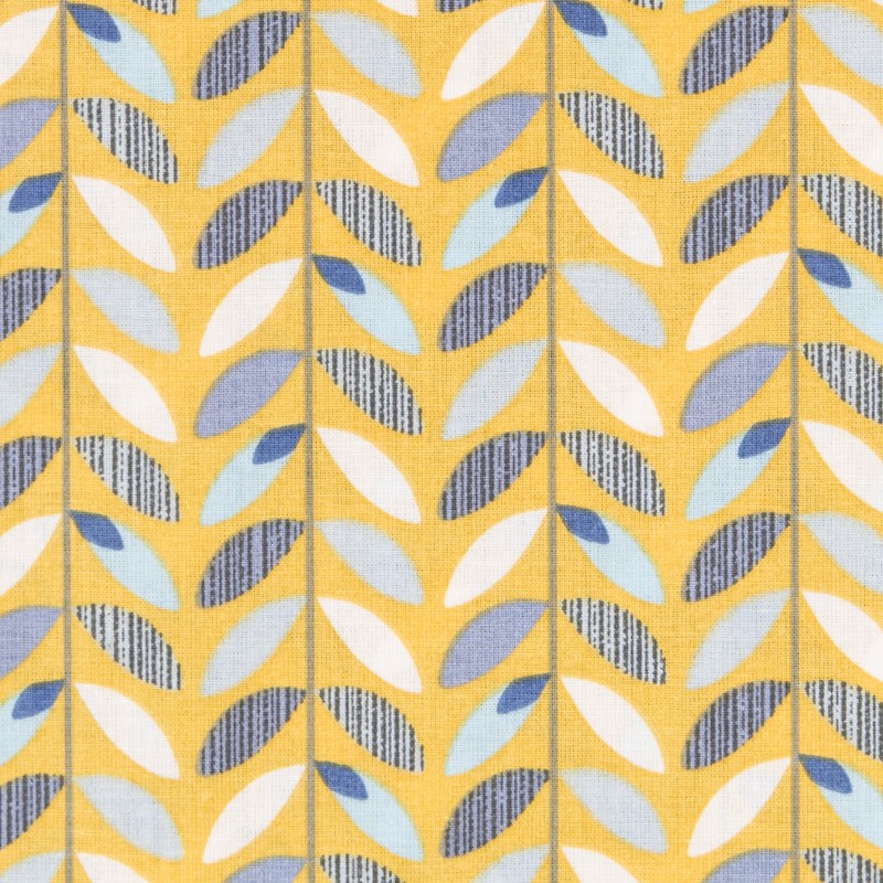 Tecido Patchwork Círculos Coral - Ribes y Casals