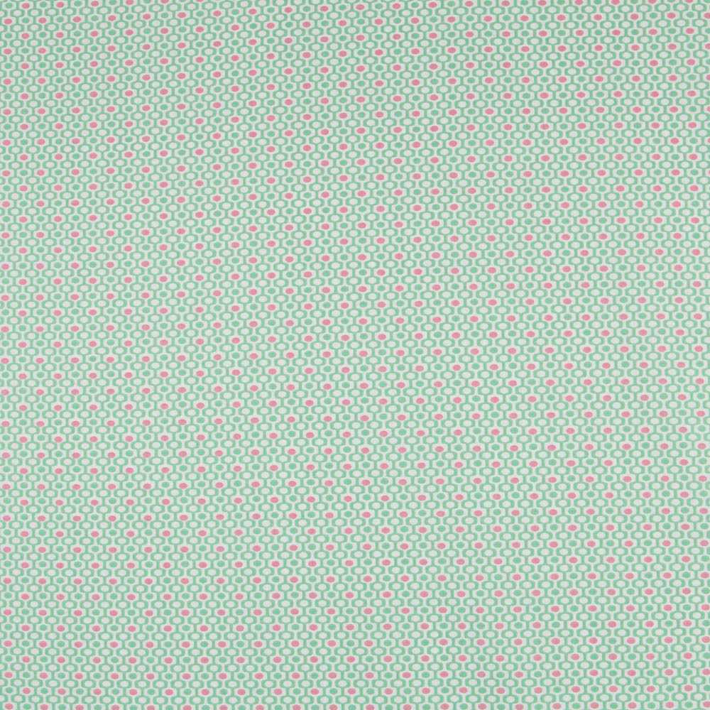 Tecido Patchwork Labirinto Verde - Ribes y Casals