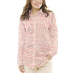 Tecido Patchwork Círculos Coral - Ribes y Casals