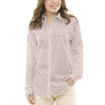 Tecido Patchwork Círculos Coral - Ribes y Casals