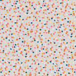 Tecido Patchwork Círculos Coral - Ribes y Casals