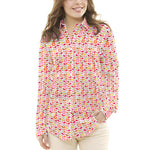 Tecido Patchwork Círculos Coral - Ribes y Casals