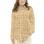 Tecido Patchwork Círculos Coral - Ribes y Casals