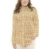 Tecido Patchwork Círculos Coral - Ribes y Casals