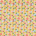 Tecido Patchwork Círculos Coral - Ribes y Casals