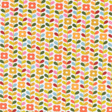 Tecido Patchwork Círculos Coral - Ribes y Casals