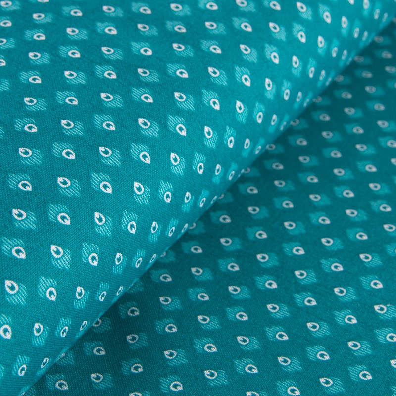 Tela Patchwork Pluma Canard - Ribes y Casals