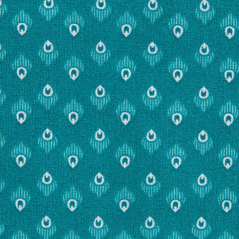 Tela Patchwork Pluma Canard - Ribes y Casals