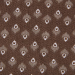 Tela Patchwork Pluma Marrón - Ribes y Casals