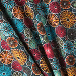 Tecido Patchwork Círculos Coral - Ribes y Casals