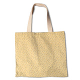 Tecido Patchwork Folhinhas Amarelo - Ribes y Casals