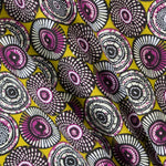 Tecido Patchwork Círculos Coral - Ribes y Casals
