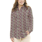 Tecido Patchwork Círculos Coral - Ribes y Casals