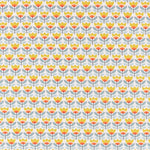 Tecido Patchwork Círculos Coral - Ribes y Casals