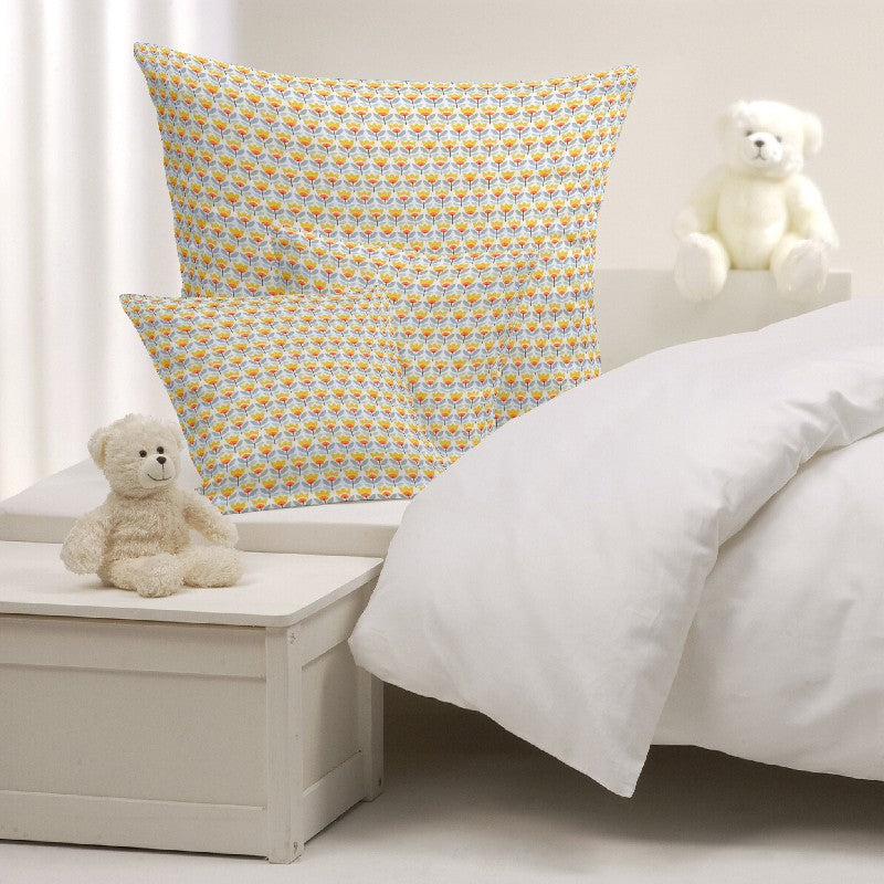 Tecido Patchwork Círculos Coral - Ribes y Casals