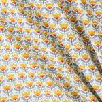 Tecido Patchwork Círculos Coral - Ribes y Casals