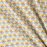 Tecido Patchwork Círculos Coral - Ribes y Casals