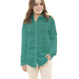 Tecido Patchwork Zatrai Azul Piscina - Ribes y Casals