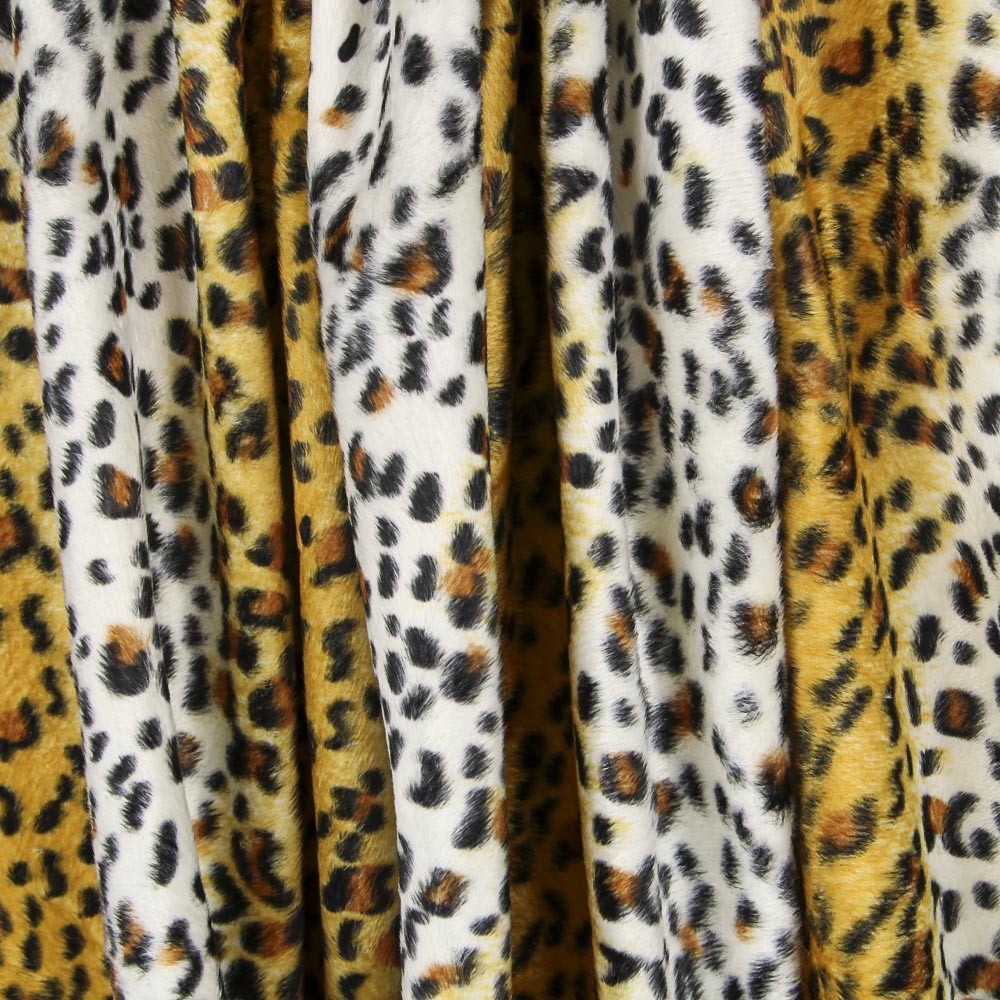Pelo Sintético Leopardo Amarelo - Ribes y Casals