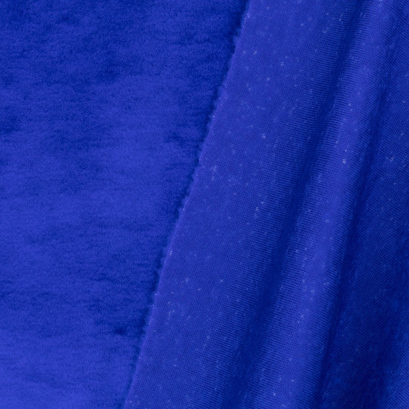 Retal Tela Pelo Corto Azul Eléctrico 100x150 cm - Ribes y Casals