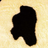 Tela Pelo Corto Blanco Negro - Ribes y Casals