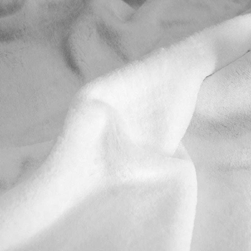 Tecido Pêlo Curto Branco - Ribes y Casals