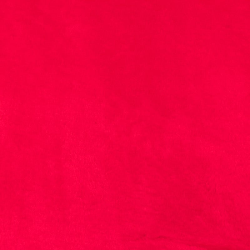 Retal Tela Pelo Corto Rojo 115x150 cm - Ribes y Casals