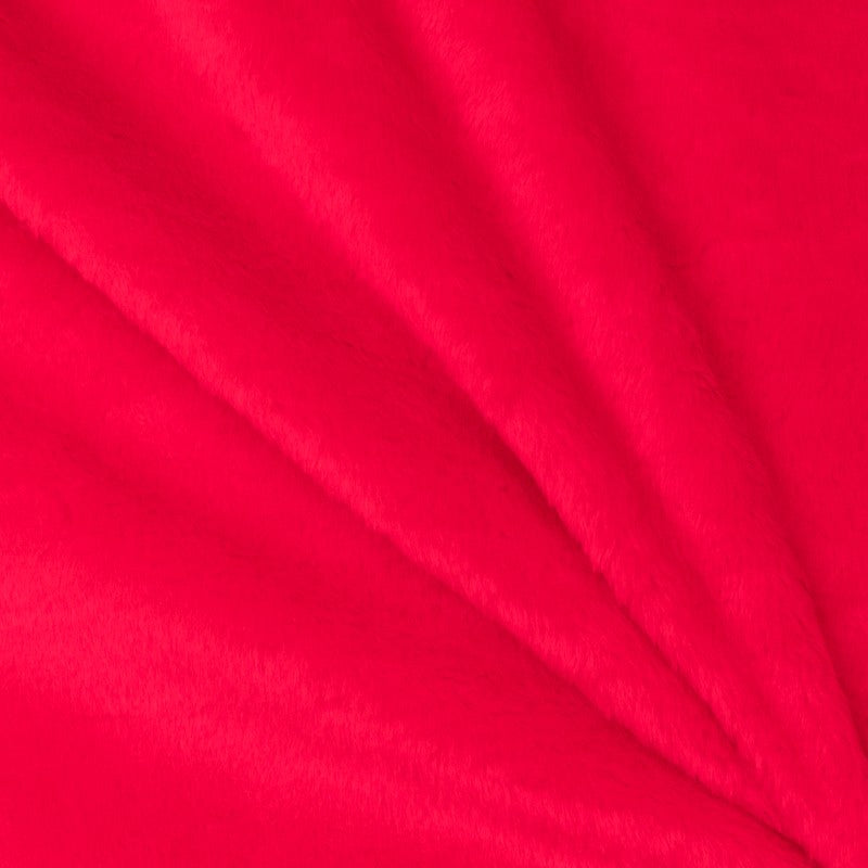 Retal Tela Pelo Corto Rojo 115x150 cm - Ribes y Casals