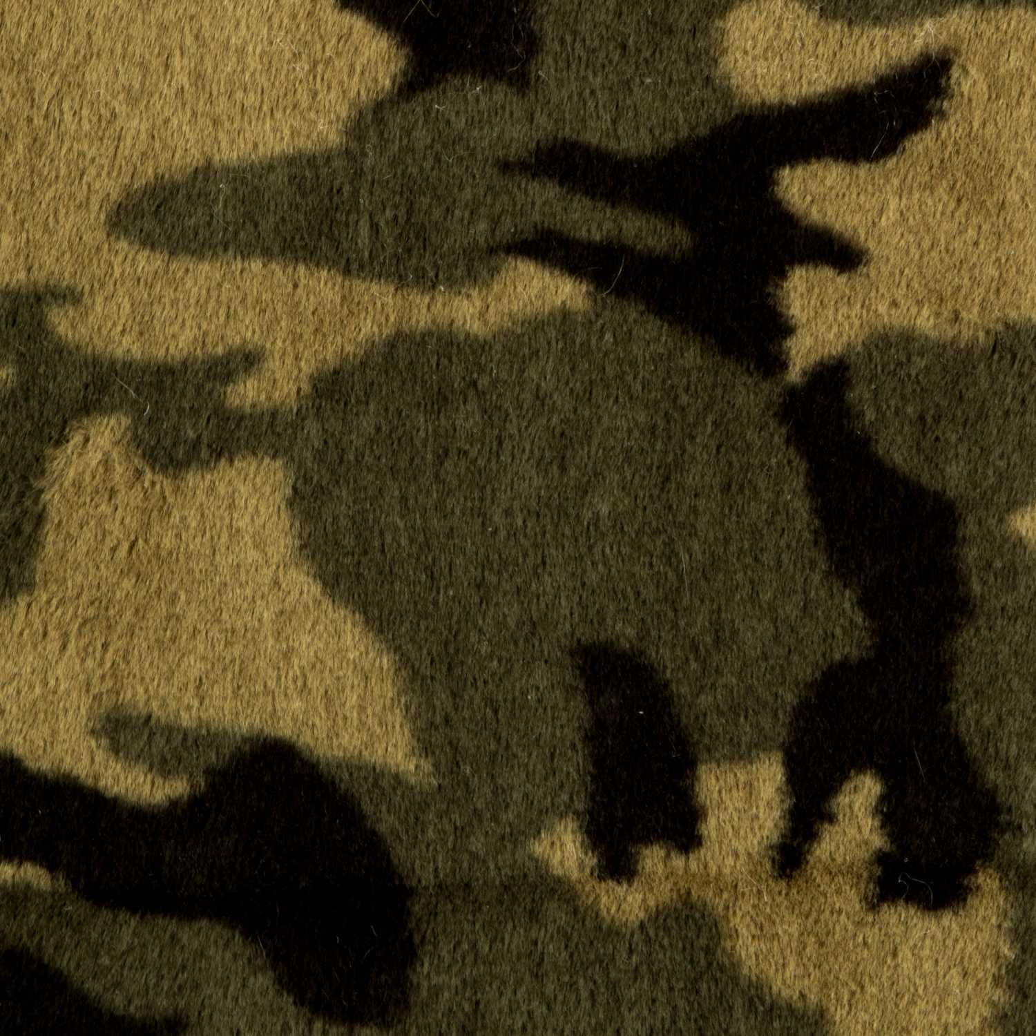 Tela Pelo Corto suave Militar Verde - Ribes y Casals