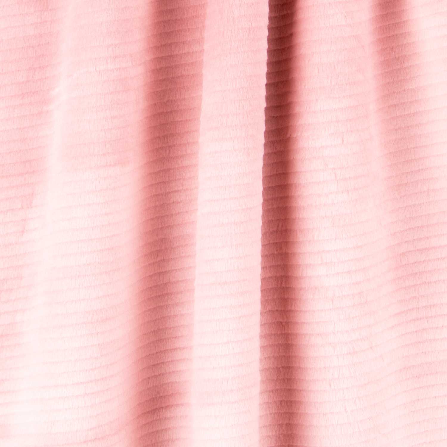 Tela Pelo Invierno Rosa Listado - Ribes y Casals