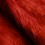 Tecido Pêlo Comprido Vermelho - Ribes y Casals