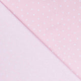 Tecido Piqué Canutillo Estrela Rosa - Ribes y Casals