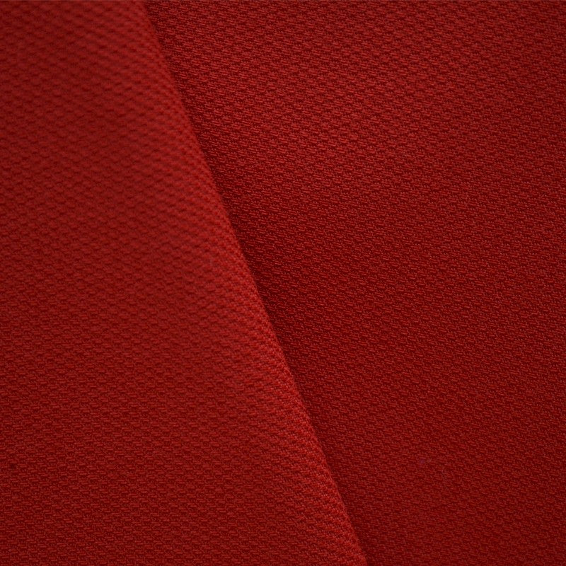 Tecido Piqué Canutillo Vermelho - Ribes y Casals