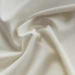 Retal Tela Piqué Nido Crema 160x160 cm - Ribes y Casals